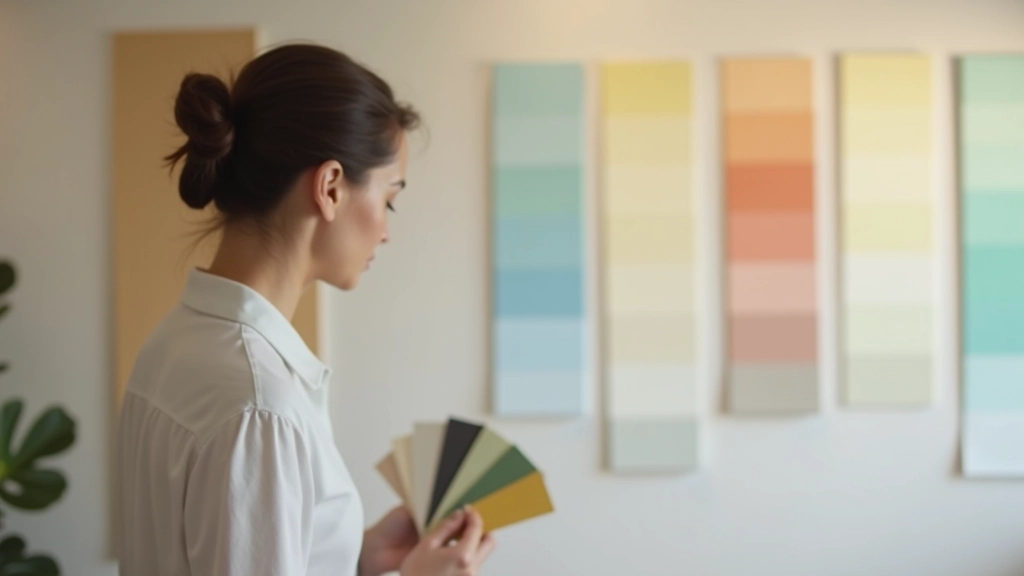 Color consultation session