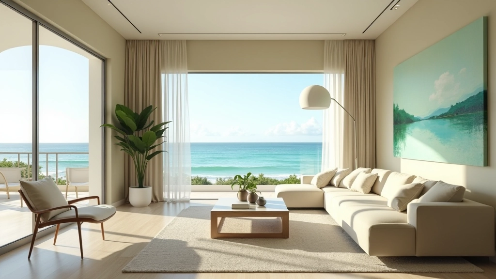 Apartamento nuevo en Isla Verde con colores neutros y psicología del color